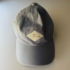 Poncho Blue Diamond Strap Back Outdoors Hat Cap